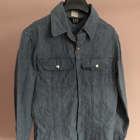 Vintage Lee Button Shirt / Jacket - Picture 1 of 6